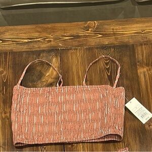 Women’s Smocked Crop Top